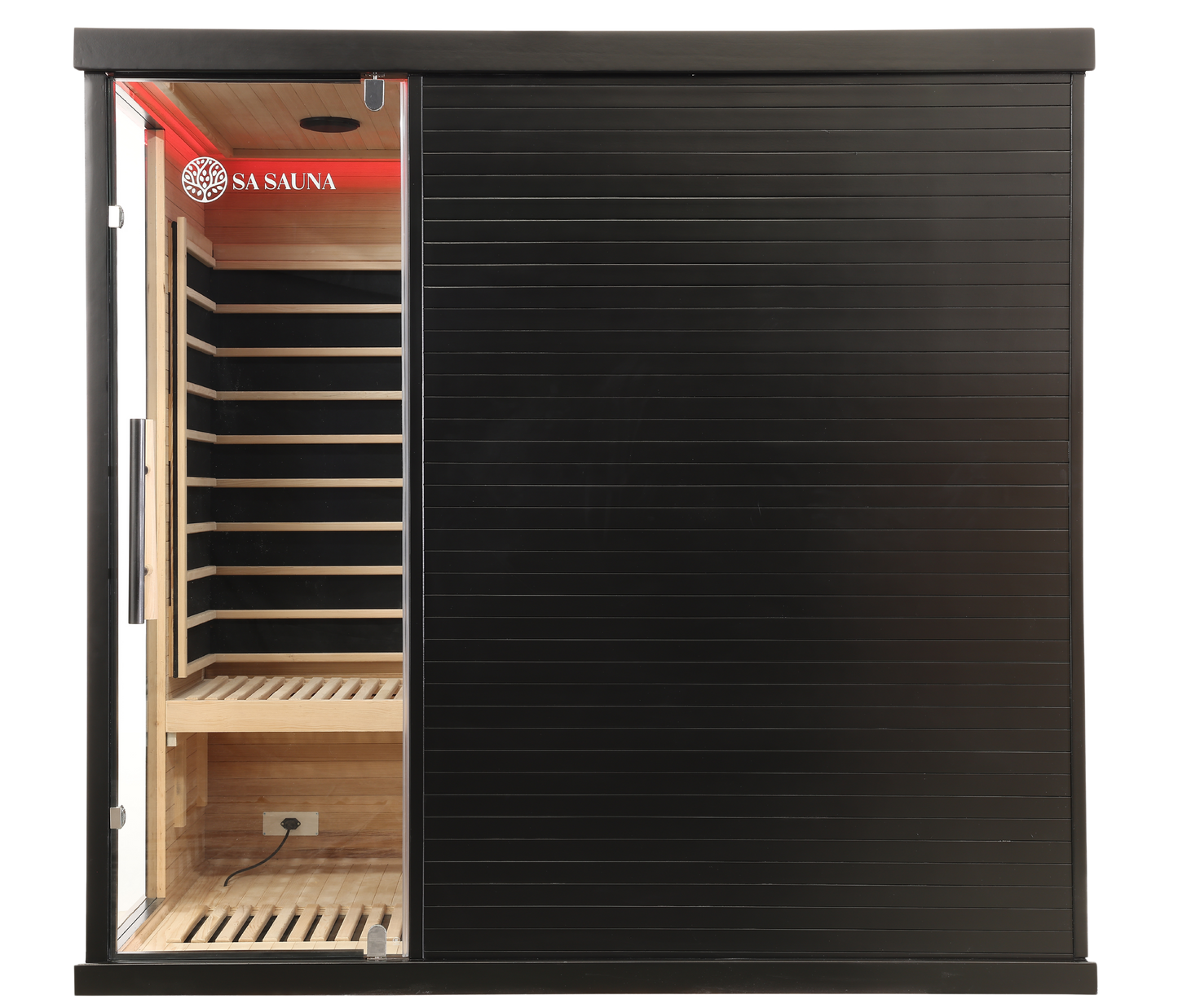 Miracle Sauna- Premium Black Box Far Infrared Sauna: 4 Person - The Reviva Hub