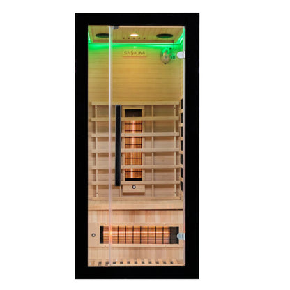 Miracle Sauna- UK-Lux: 1 Person Far Infrared Sauna - The Reviva Hub