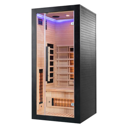 Miracle Sauna- UK-Lux: 1 Person Far Infrared Sauna - The Reviva Hub