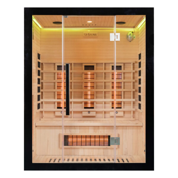 Miracle Sauna- UK-Lux: 3 Person Far Infrared Sauna - The Reviva Hub