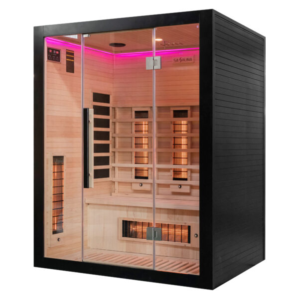 Miracle Sauna- UK-Lux: 3 Person Far Infrared Sauna - The Reviva Hub