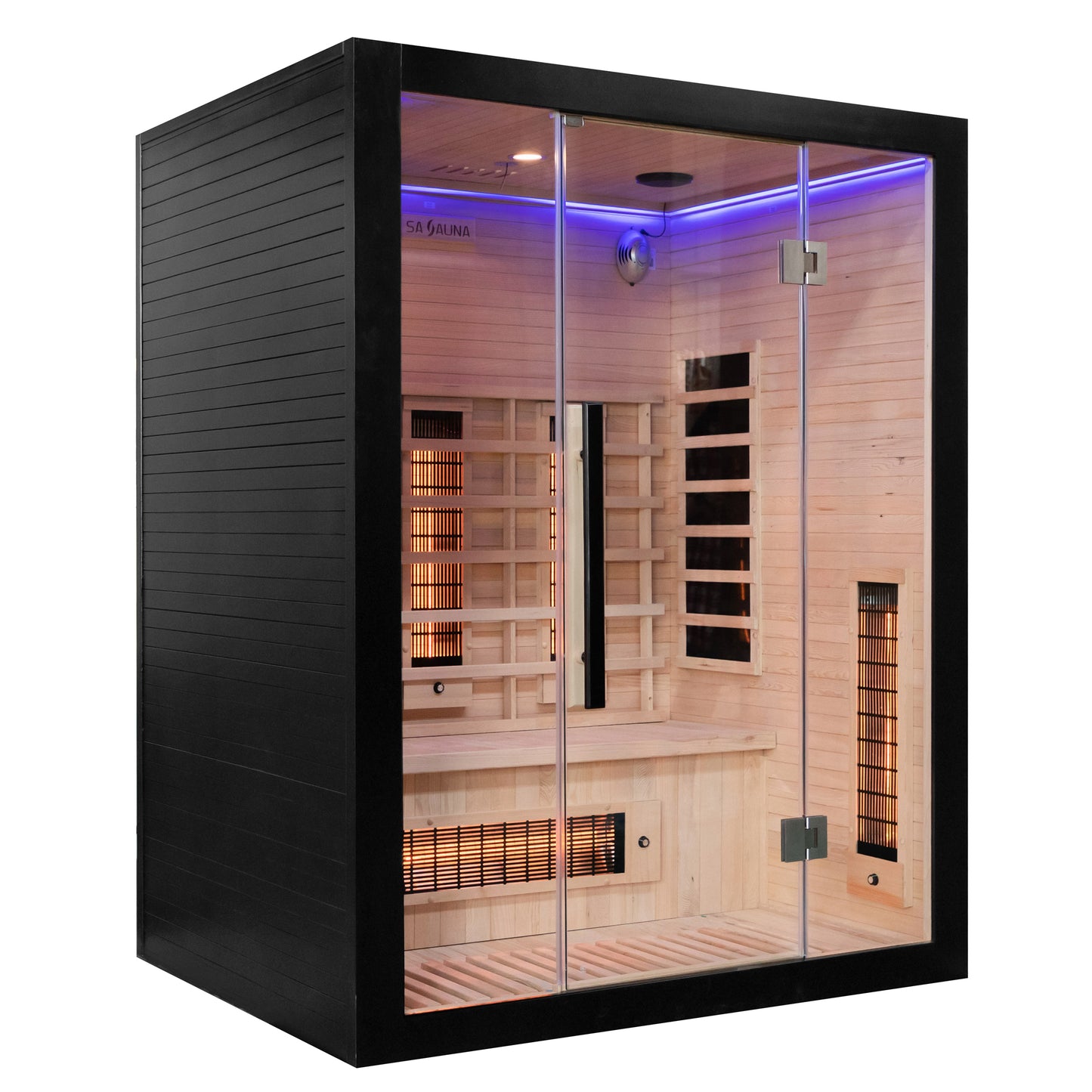 Miracle Sauna- UK-Lux: 3 Person Far Infrared Sauna - The Reviva Hub