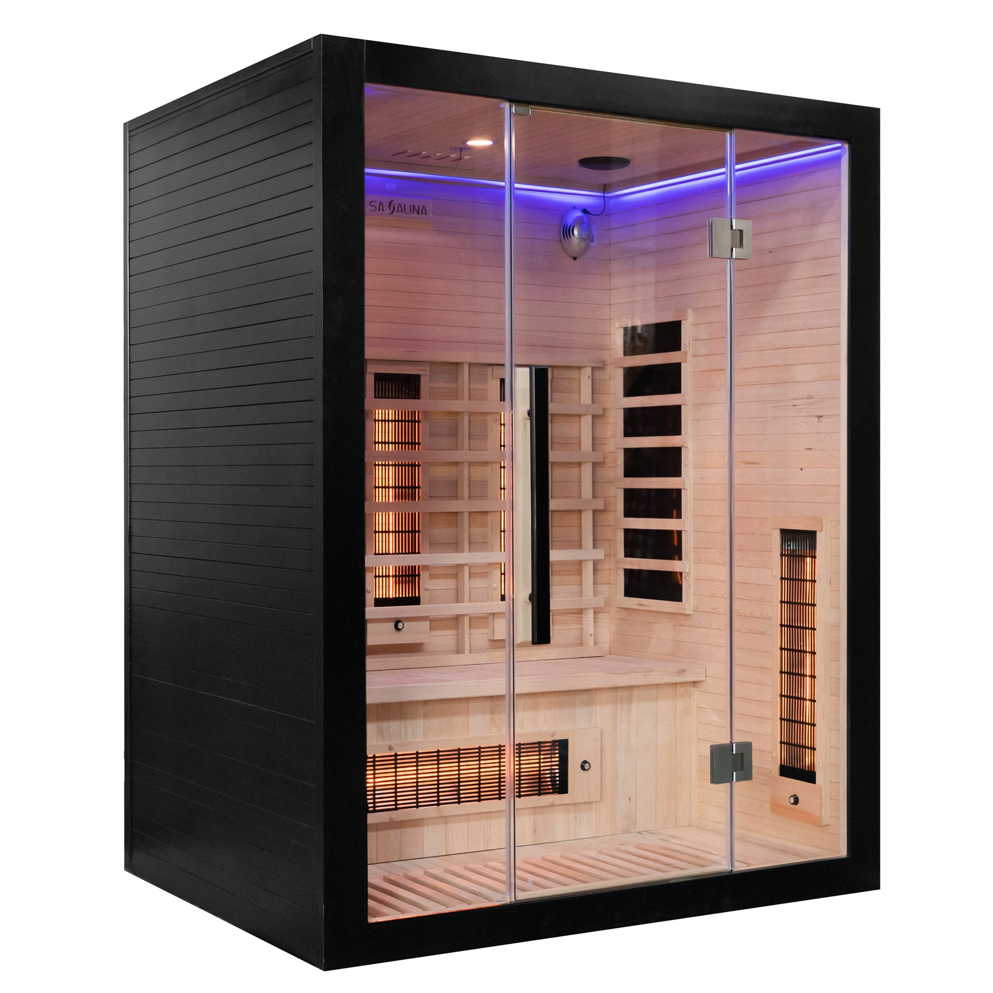 Miracle Sauna- UK-Lux: 3 Person Far Infrared Sauna - The Reviva Hub