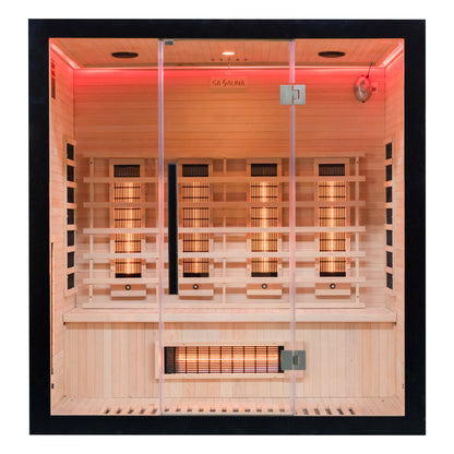 Miracle Sauna- UK-Lux: 4 Person Far Infrared Sauna - The Reviva Hub