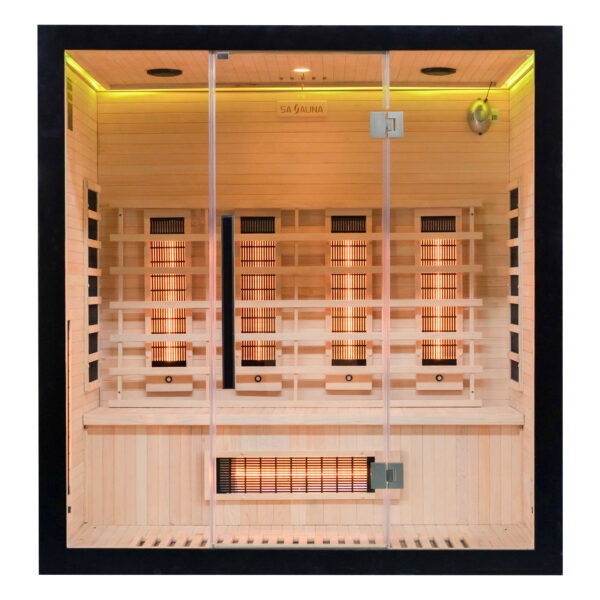 Miracle Sauna- UK-Lux: 4 Person Far Infrared Sauna - The Reviva Hub