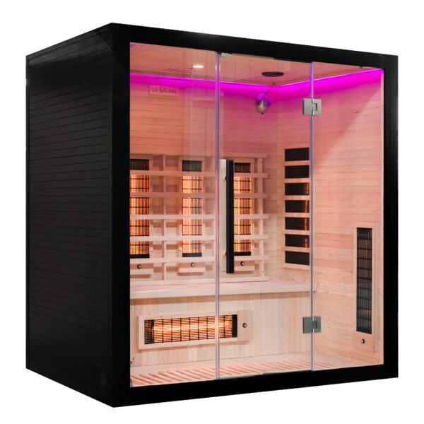 Miracle Sauna- UK-Lux: 4 Person Far Infrared Sauna - The Reviva Hub
