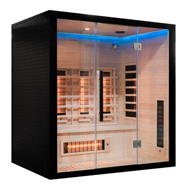 Miracle Sauna- UK-Lux: 4 Person Far Infrared Sauna - The Reviva Hub