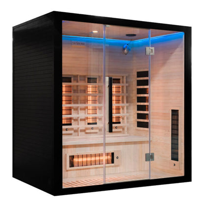 Miracle Sauna- UK-Lux: 4 Person Far Infrared Sauna - The Reviva Hub