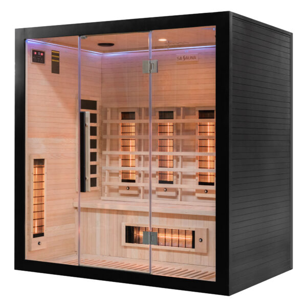 Miracle Sauna- UK-Lux: 4 Person Far Infrared Sauna - The Reviva Hub
