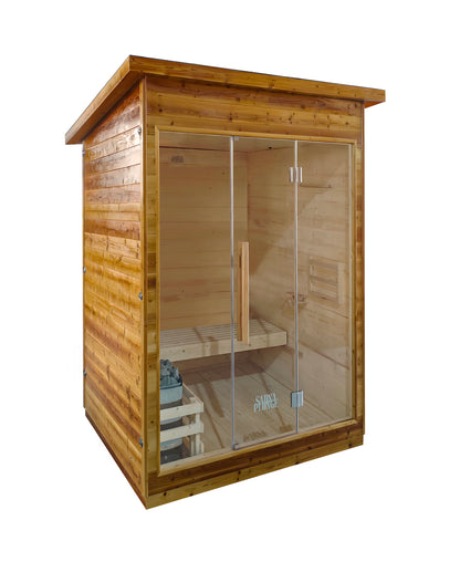 Sauna Plunge- Bronte Traditional Cabin 2 Person Outdoor Sauna