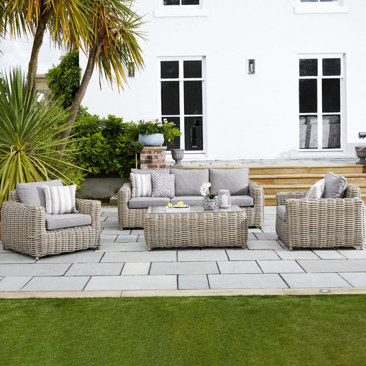 Amalfi Collection Outdoor Five Seater Lounge Set - The Reviva Hub