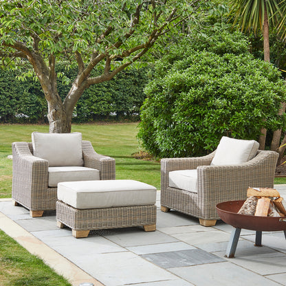Capri Collection Outdoor Foot Stool - The Reviva Hub