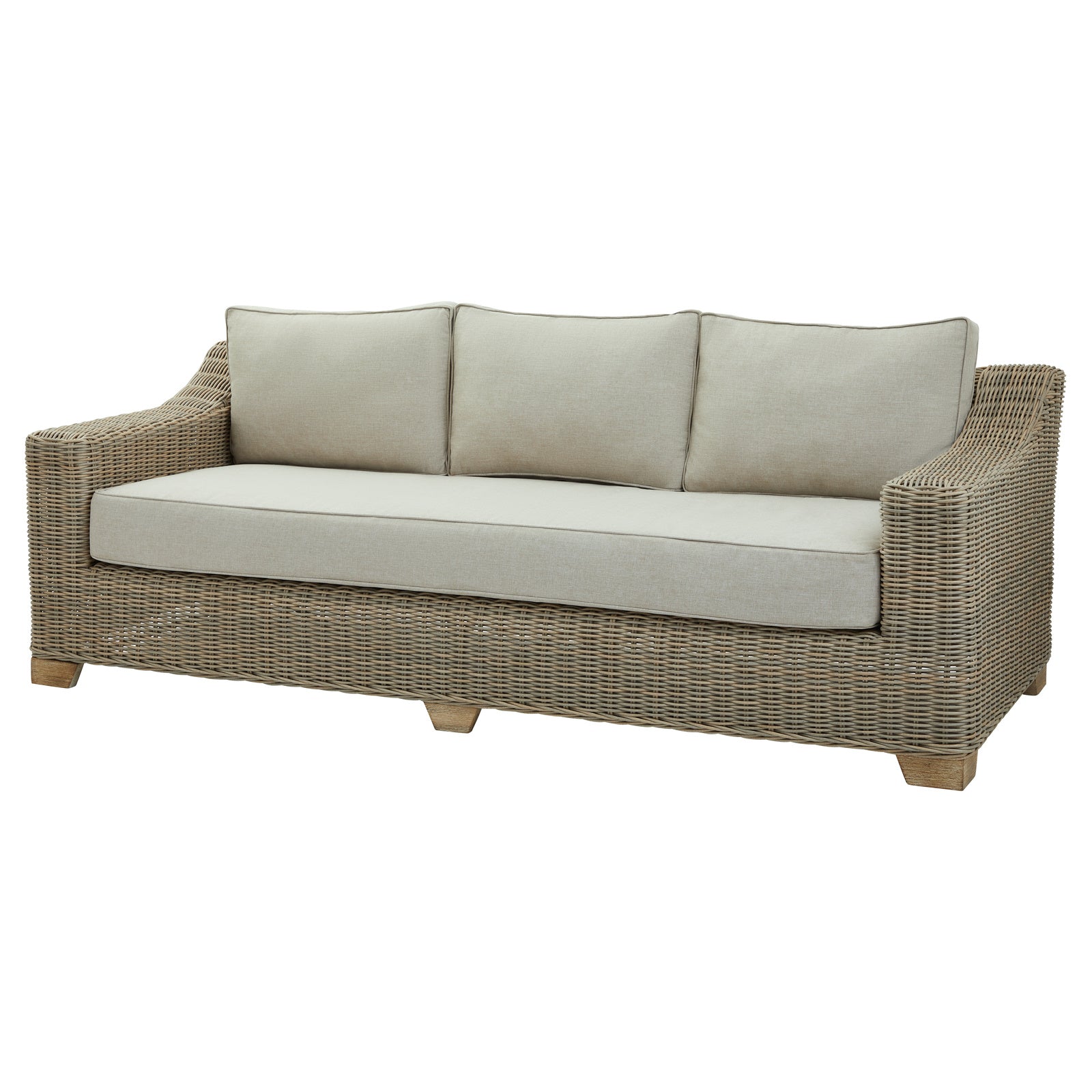 Capri Collection Outdoor Three Seater Sofa - The Reviva Hub