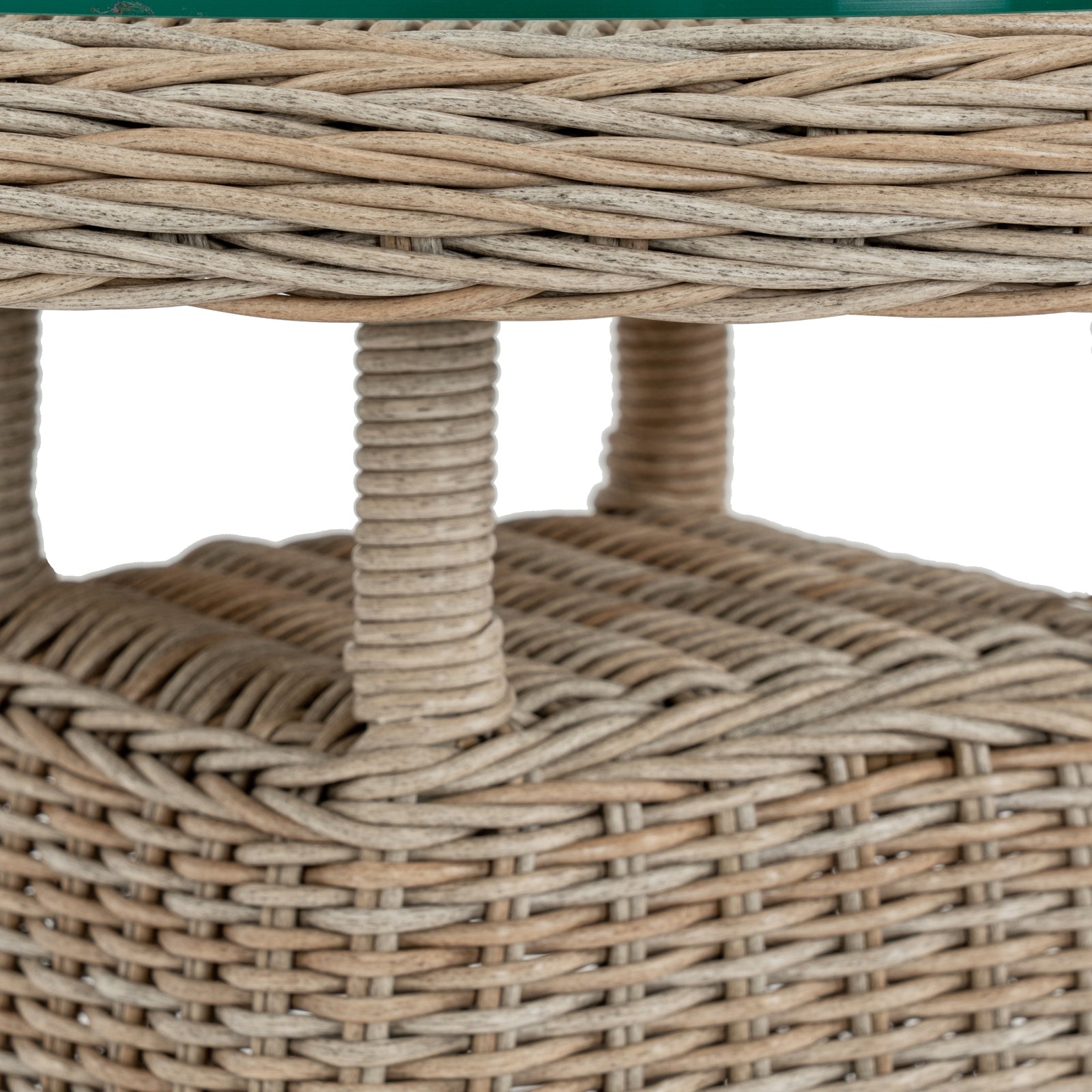 Amalfi Collection Outdoor Bistro Table With Wood Top - The Reviva Hub