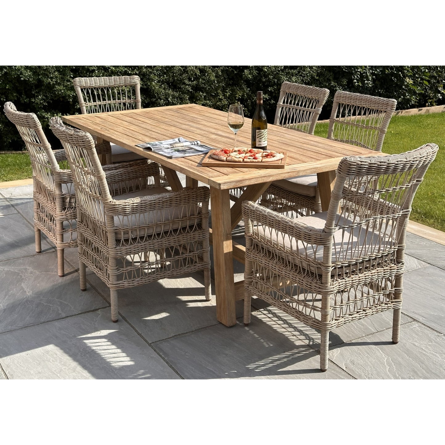 Provence Collection Outdoor Large Dining Table - The Reviva Hub