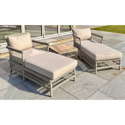 Provence Collection Outdoor Sun Lounger Set - The Reviva Hub