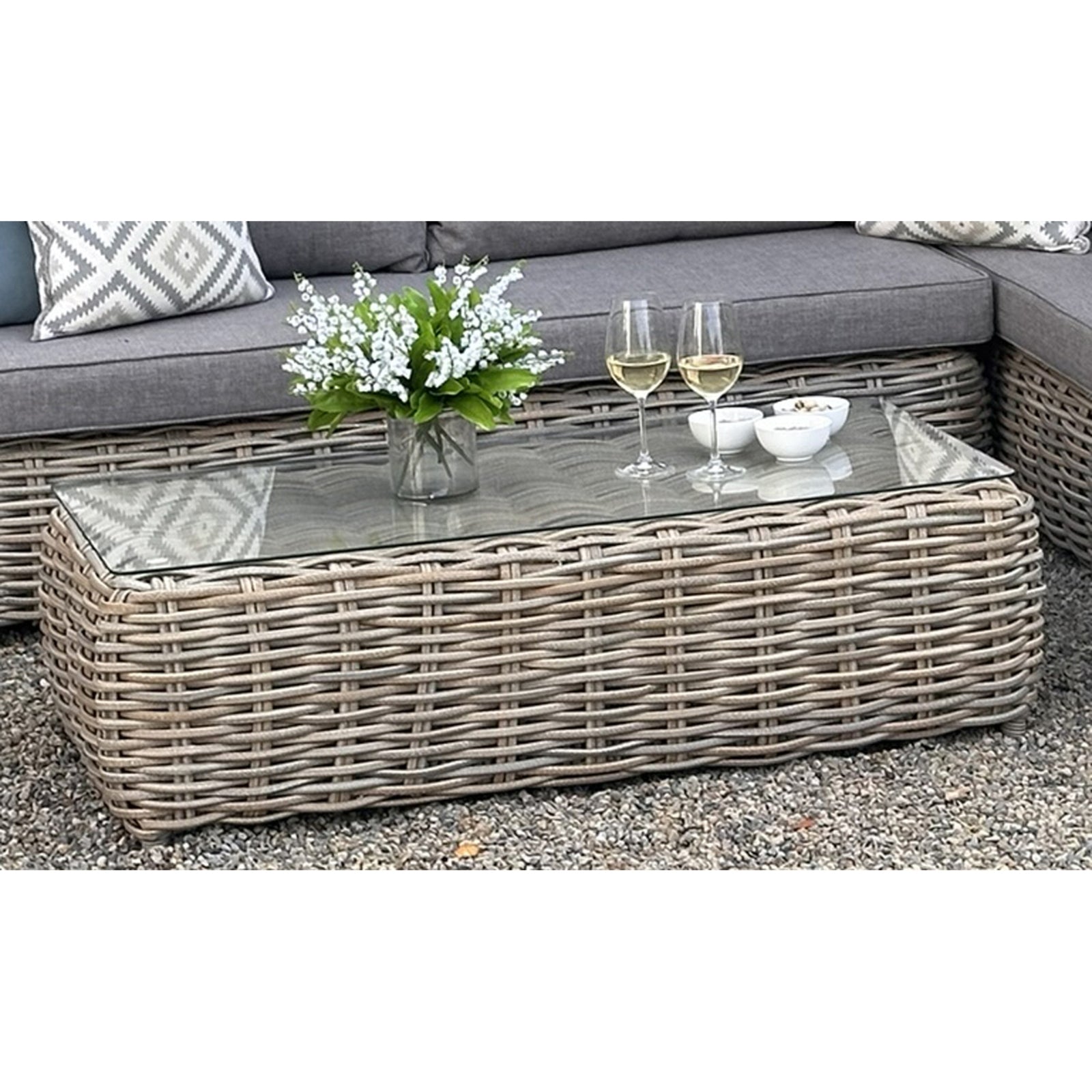 Amalfi Collection Outdoor Large Corner Set - The Reviva Hub