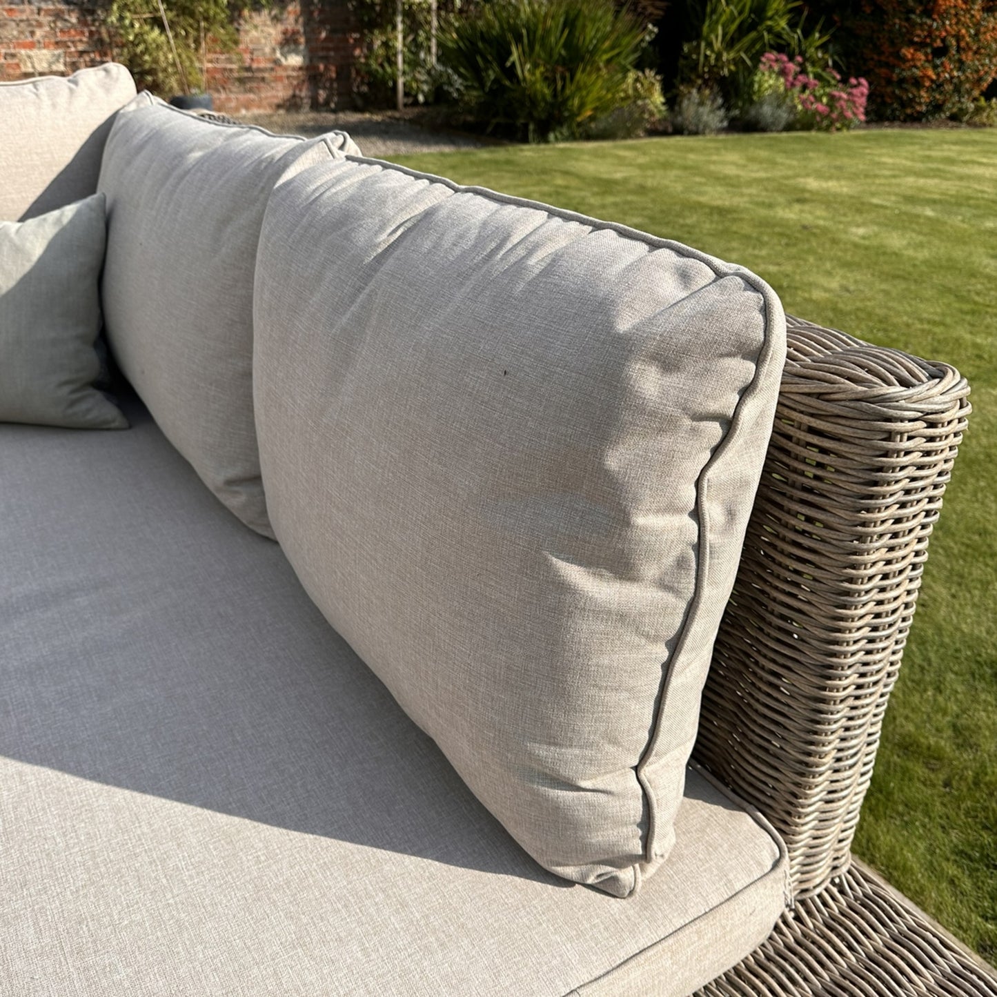 Capri Collection Outdoor Large Corner And Coffee Table Set - The Reviva Hub