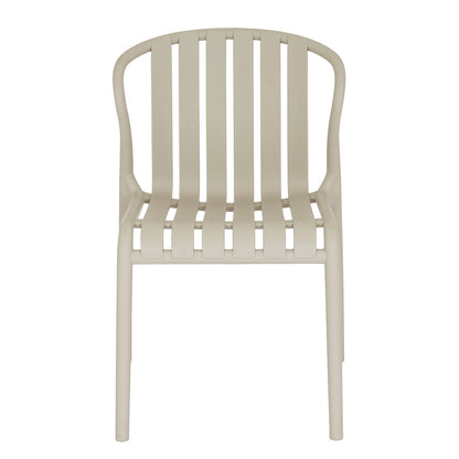 Hills Interiors- Axis Putty Grey Outdoor Chair