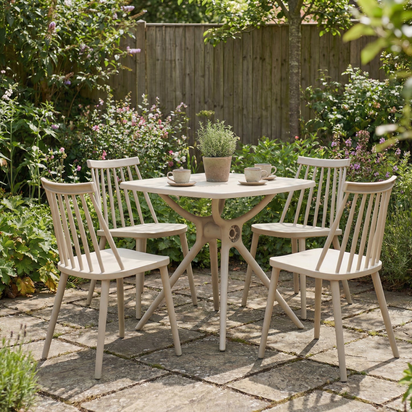 Hills Interiors- Kyra Putty Grey Outdoor Chair