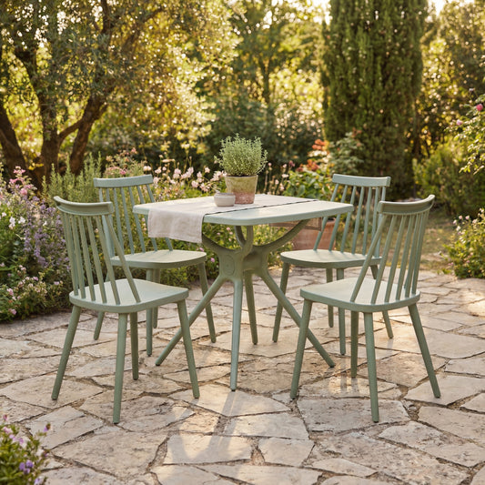 HIlls Interiors - Kyra French Grey Outdoor Chair