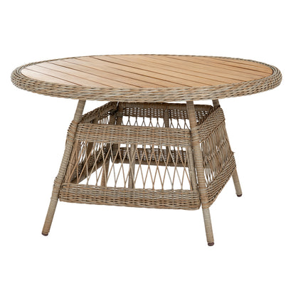 Provence Collection Outdoor 4 Seater Round Dining Set - The Reviva Hub