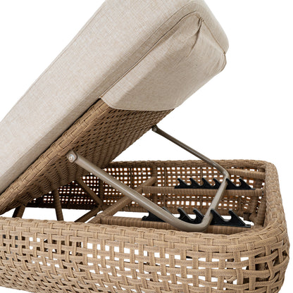 Bloom Collection Outdoor Sunbed - The Reviva Hub