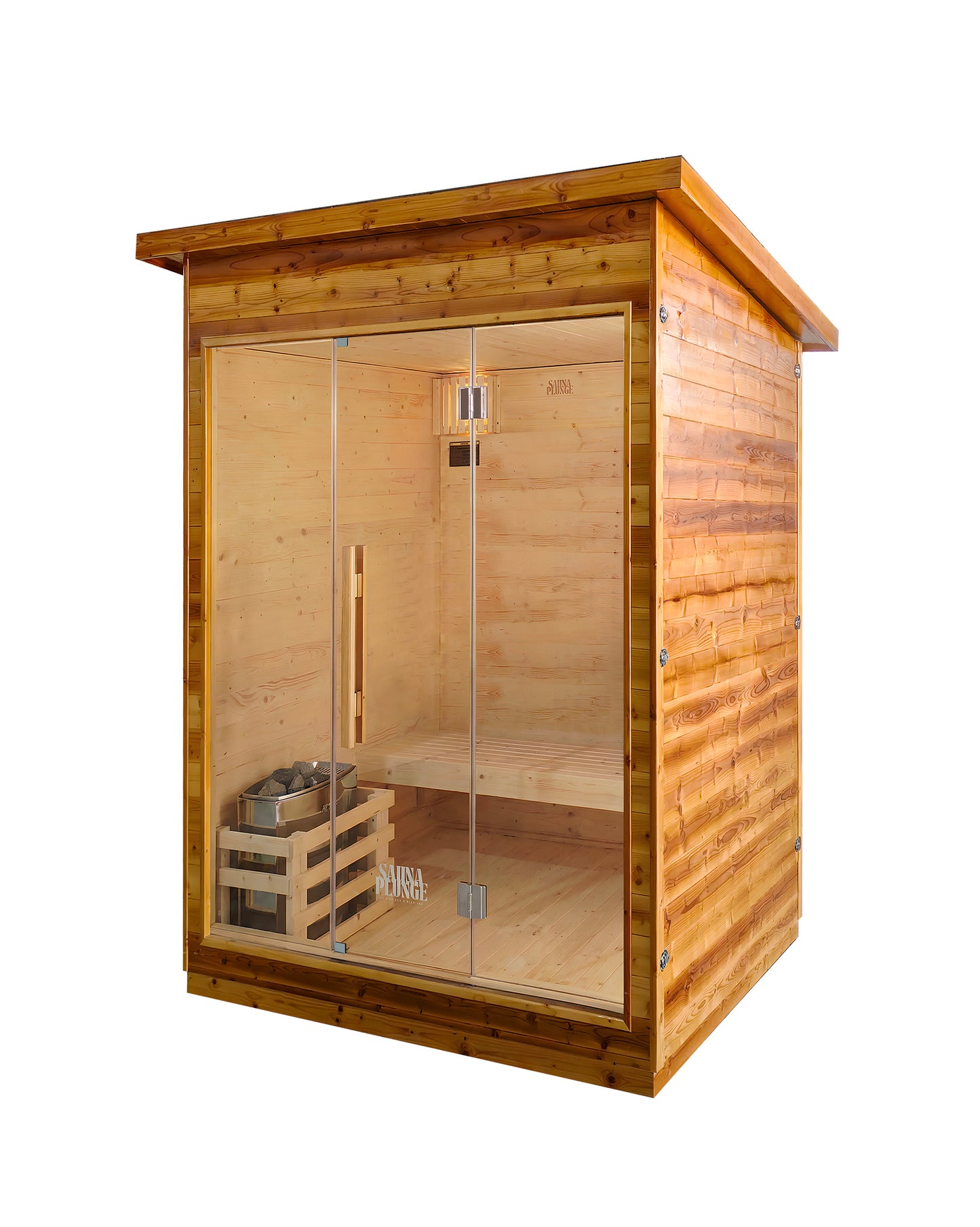 Sauna Plunge- Bronte Traditional Cabin 2 Person Outdoor Sauna