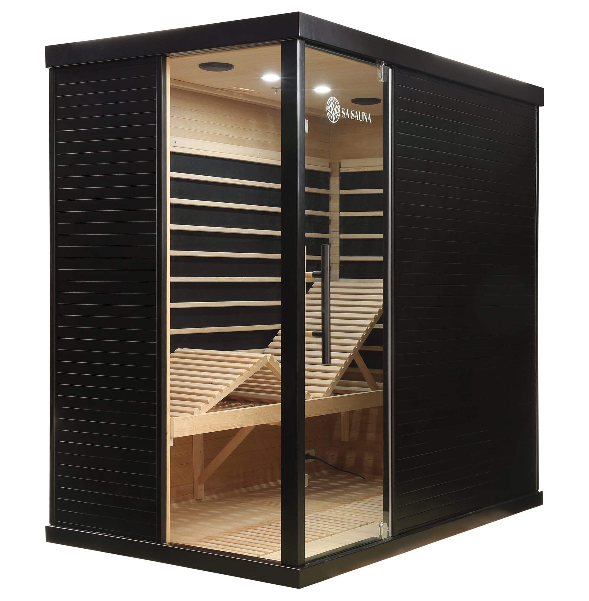 Miracle Sauna- Premium Black Box Far Infrared Sauna: 4 Person - The Reviva Hub