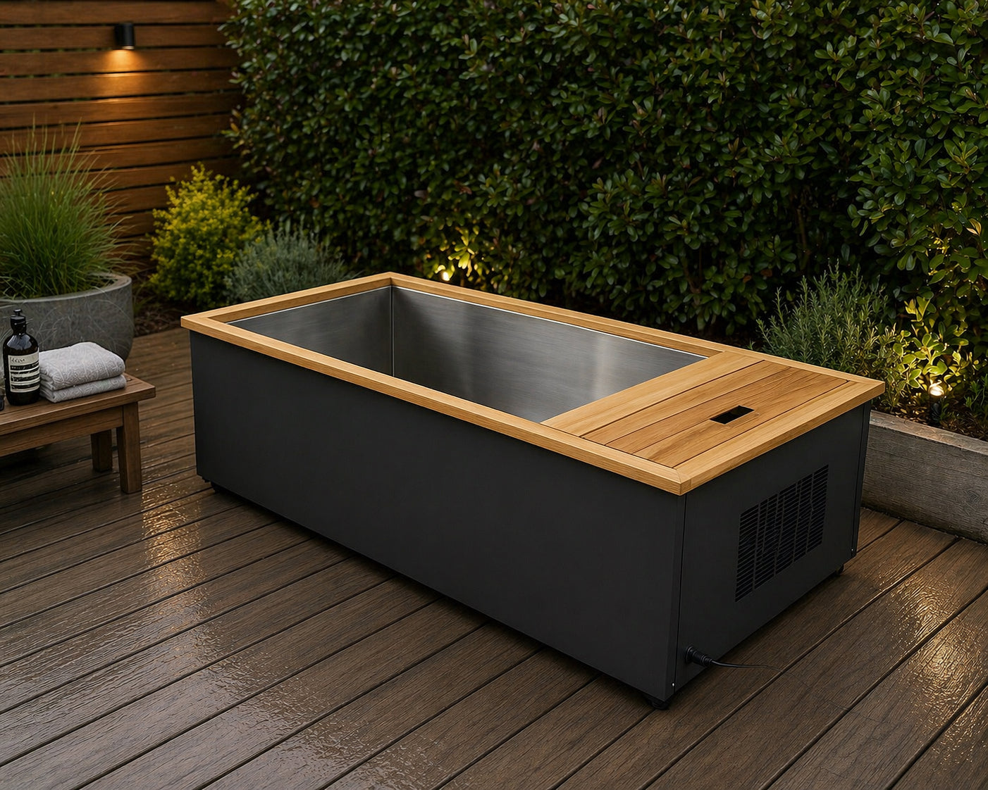 Sauna Plunge- Peak Plunge Ice Bath with Chiller - The Reviva Hub