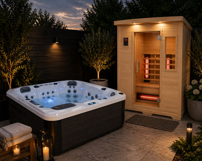 Fonteyn- Bella 3 Infrared Indoor Cabin Sauna