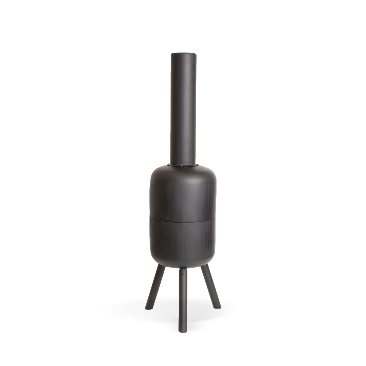 BonFeu- Bonbini Outdoor Chiminea Fireplace in Black