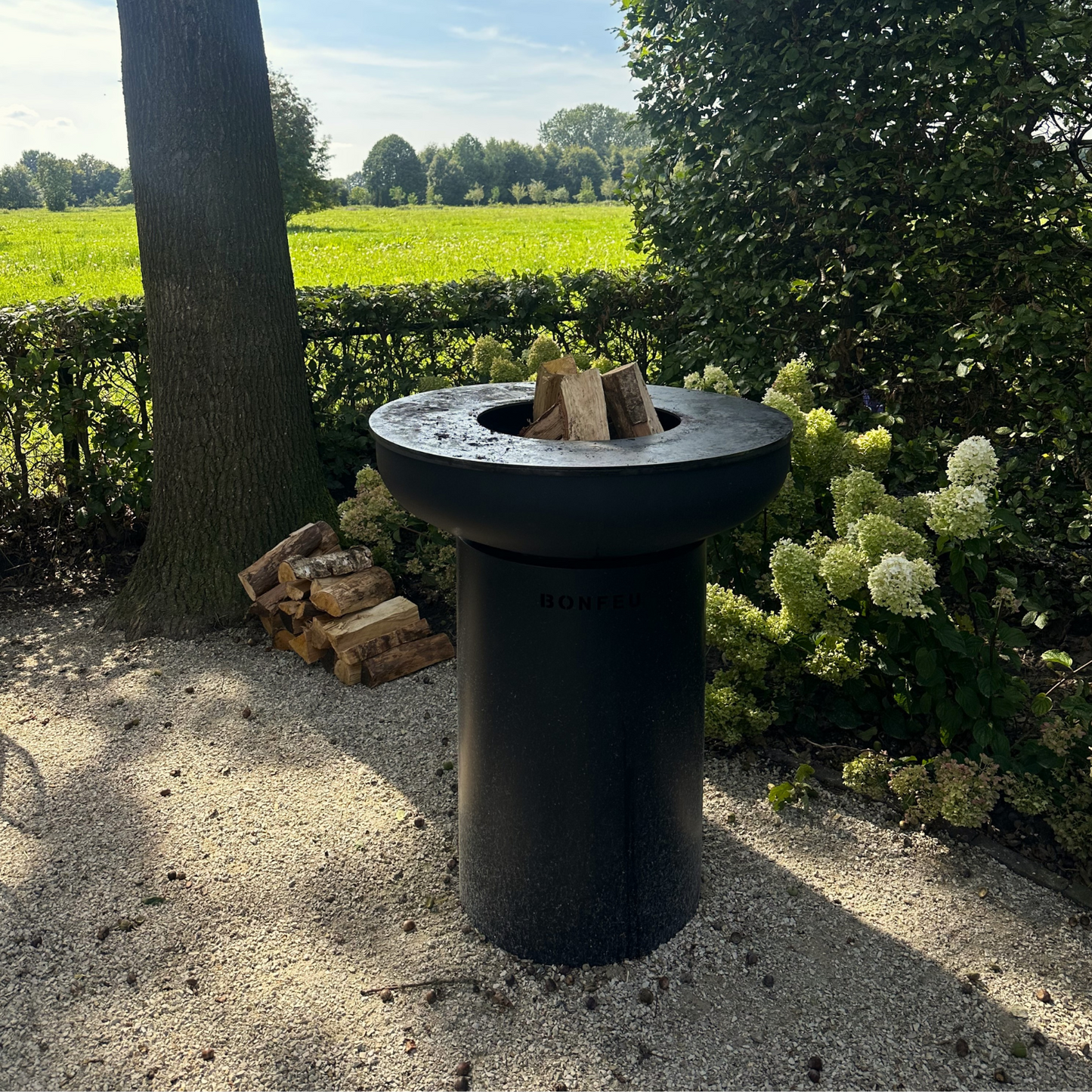 BonFeu- BonBiza Closed Outdoor Fire Bowl & Grill
