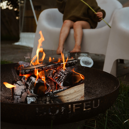 BonFeu- BonBowl Outdoor Fire Bowl in Corten (Available in 60cm, 80cm, 100cm, 120cm, 150cm)