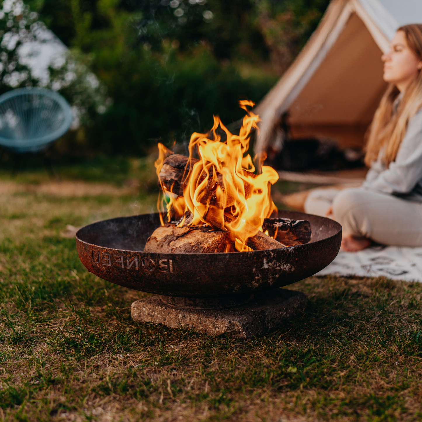 BonFeu- BonBowl Outdoor Fire Bowl in Corten (Available in 60cm, 80cm, 100cm, 120cm, 150cm)