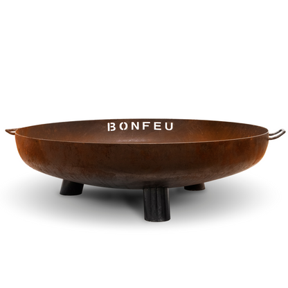 BonFeu- BonBowl Plus Outdoor Fire Bowl in Corten (Available in 60cm, 80cm or 100cm)
