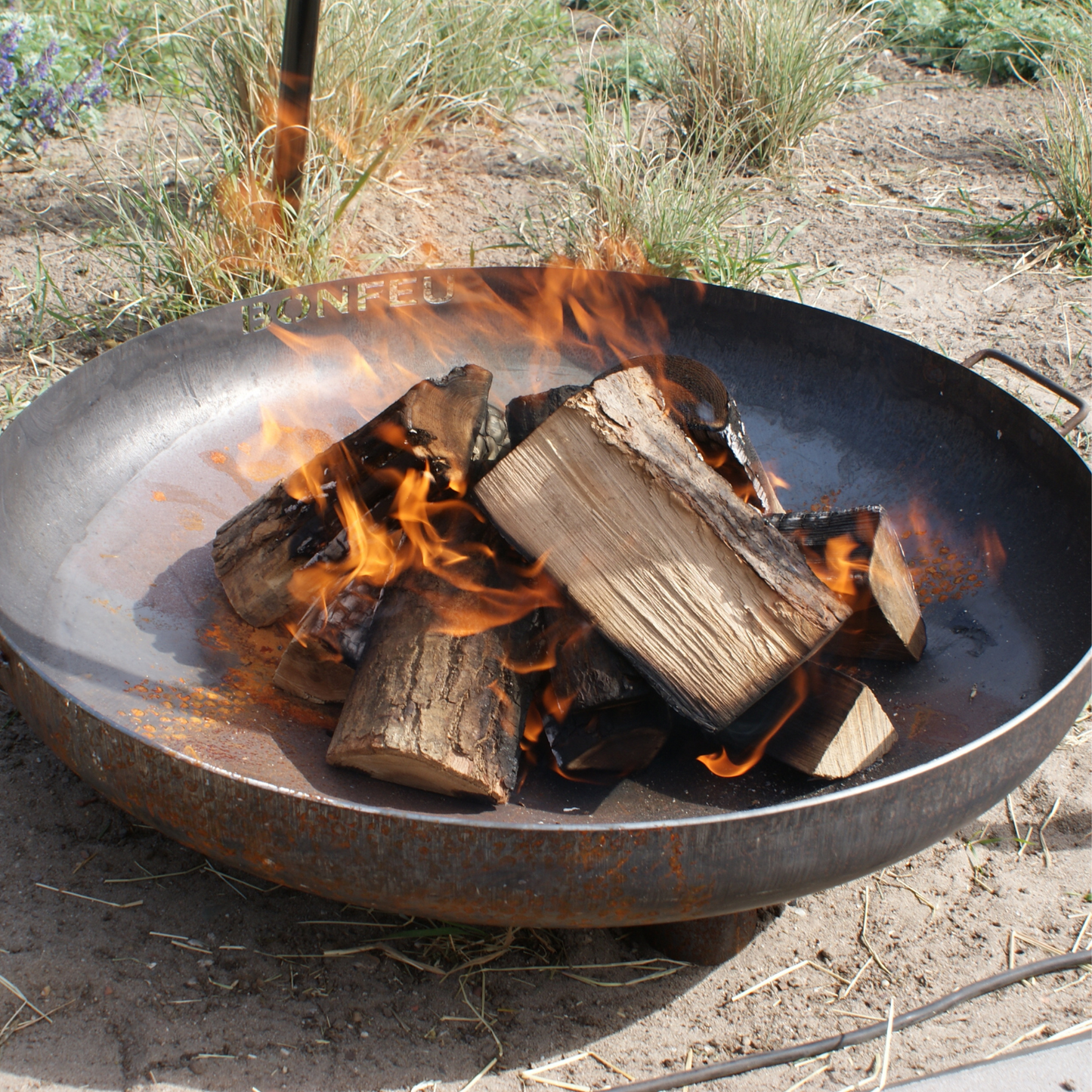 BonFeu- BonBowl Plus Outdoor Fire Bowl in Corten (Available in 60cm, 80cm or 100cm)