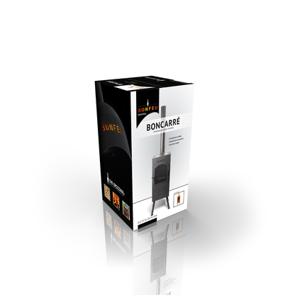 BonFeu- BonCarré Outdoor Chiminea Fireplace & Grill