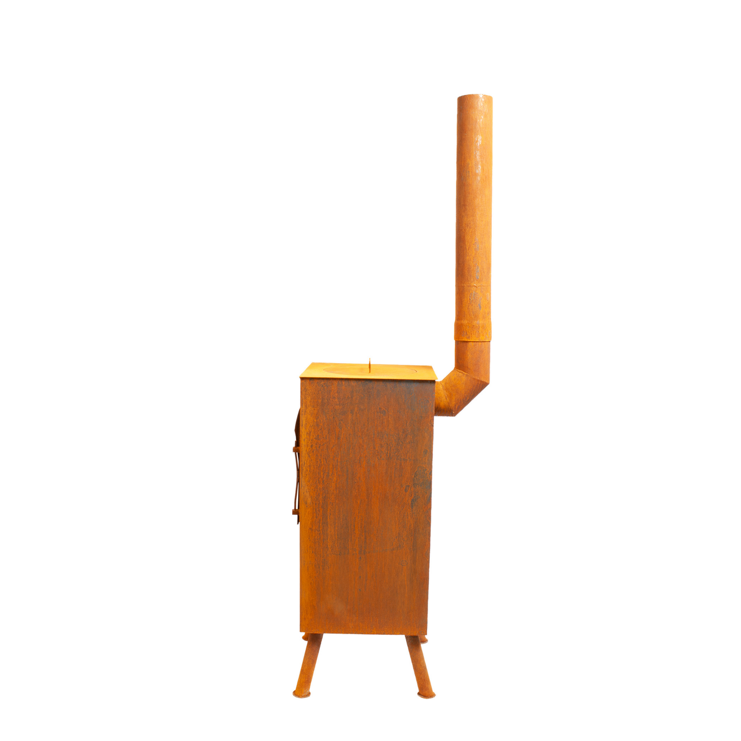 BonFeu- BonCarré Outdoor Chiminea Fireplace & Grill