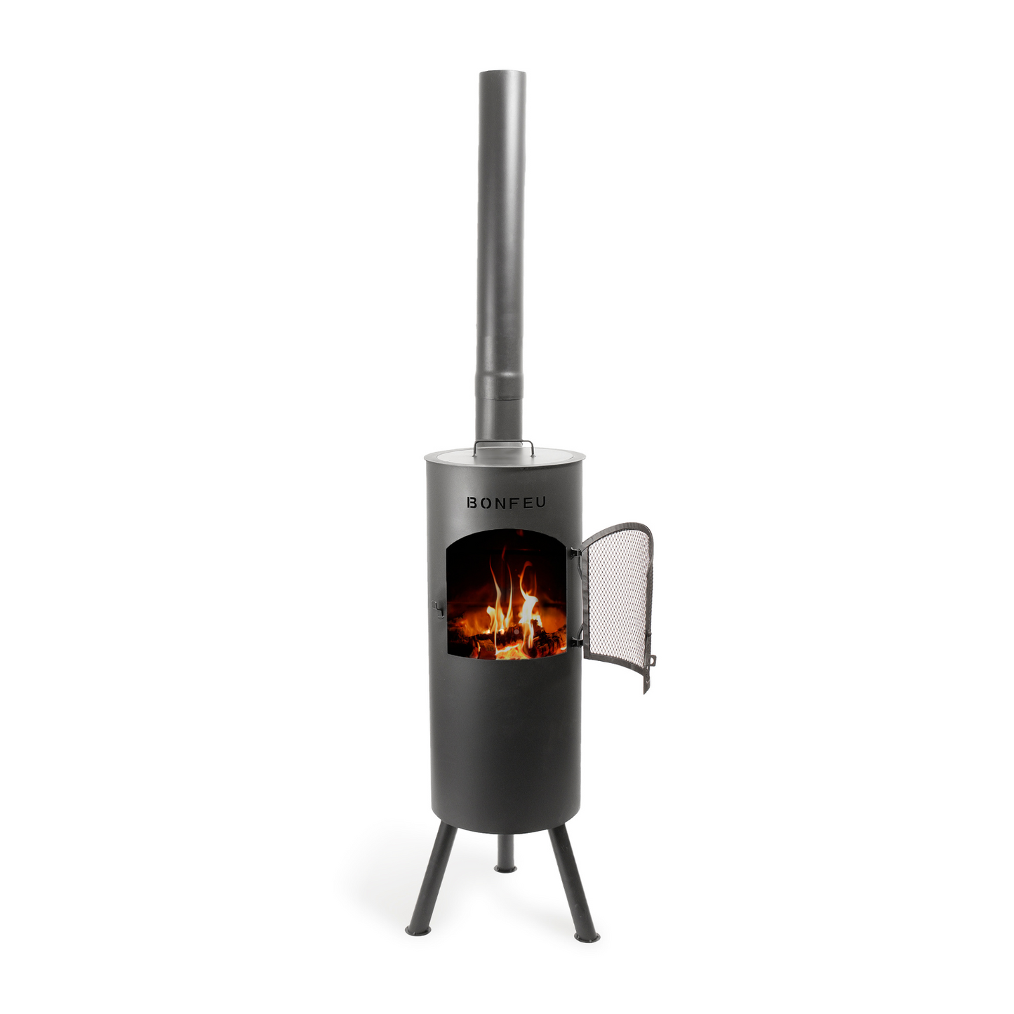 BonFeu- BonGiano LP Outdoor Chiminea Grill & Heater