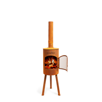 BonFeu- BonGiano SP Outdoor Chiminea Grill & Heater