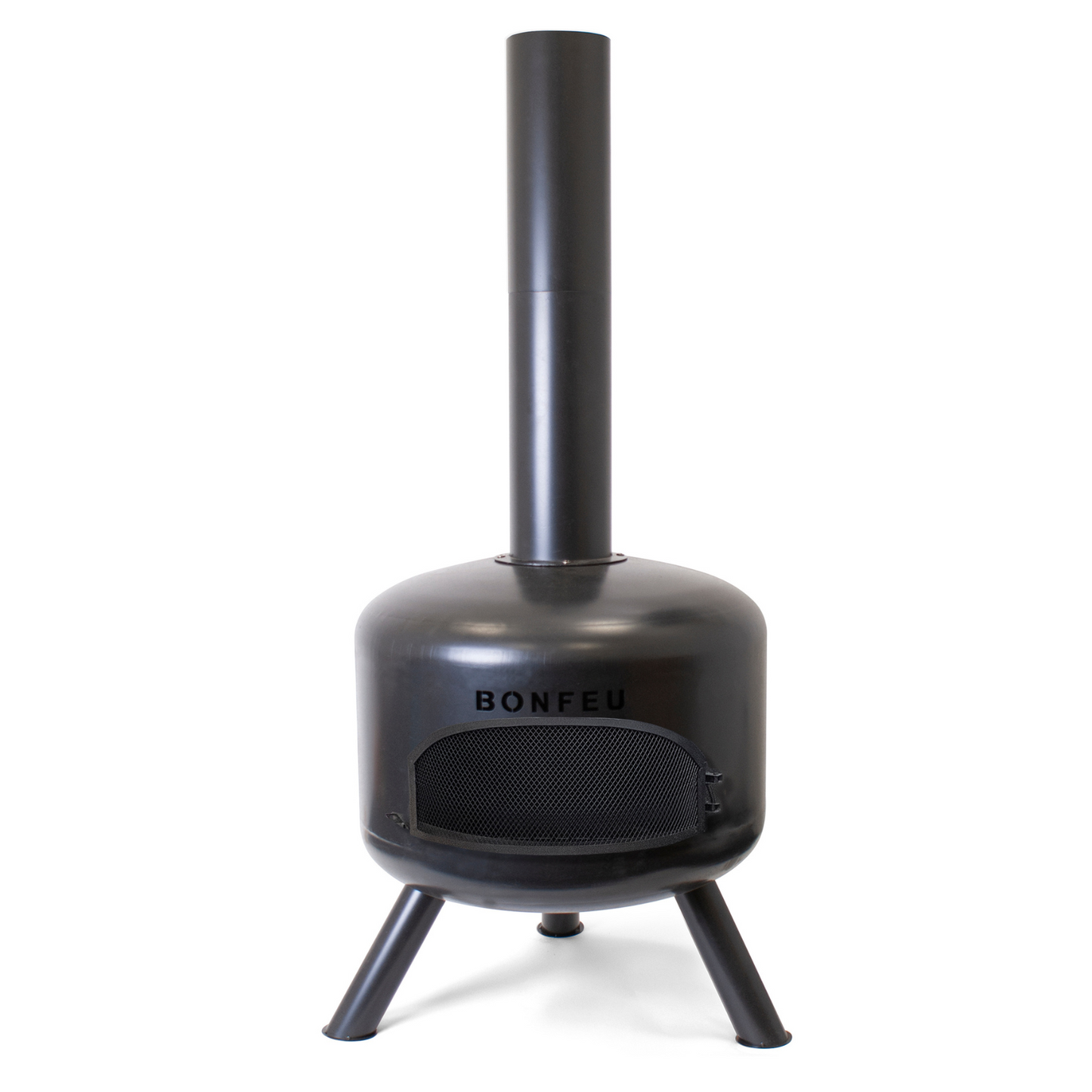 BonFeu- BonGiro Outdoor Fire Place & Grill in Black