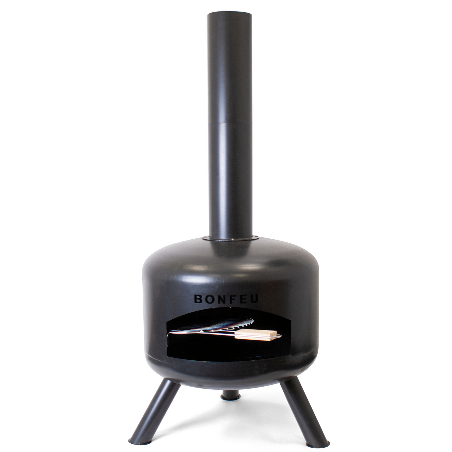 BonFeu- BonGiro Outdoor Fire Place & Grill in Black