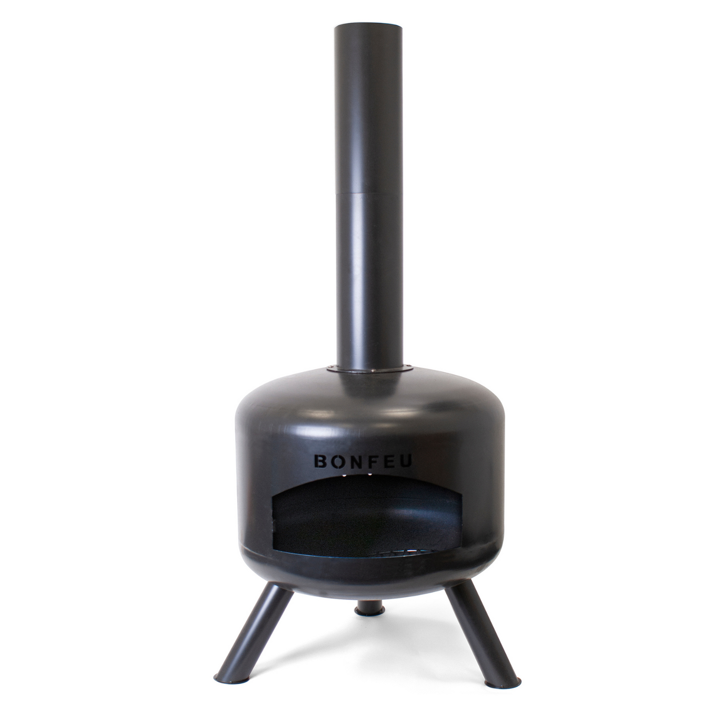 BonFeu- BonGiro Outdoor Fire Place & Grill in Black