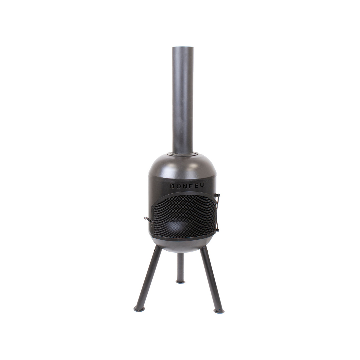 BonFeu- BonSolo Outdoor Chiminea Fireplace & Grill