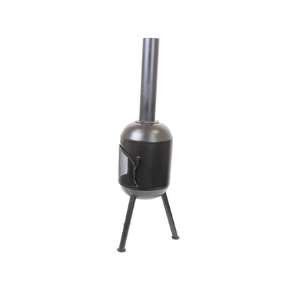 BonFeu- BonSolo Outdoor Chiminea Fireplace & Grill
