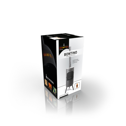 BonFeu- BonTino LP Outdoor Chiminea Fireplace & Grill