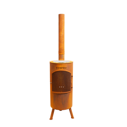 BonFeu- BonTino LP Outdoor Chiminea Fireplace & Grill