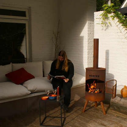 BonFeu- BonTon 60cm Outdoor Fire Place & Grill
