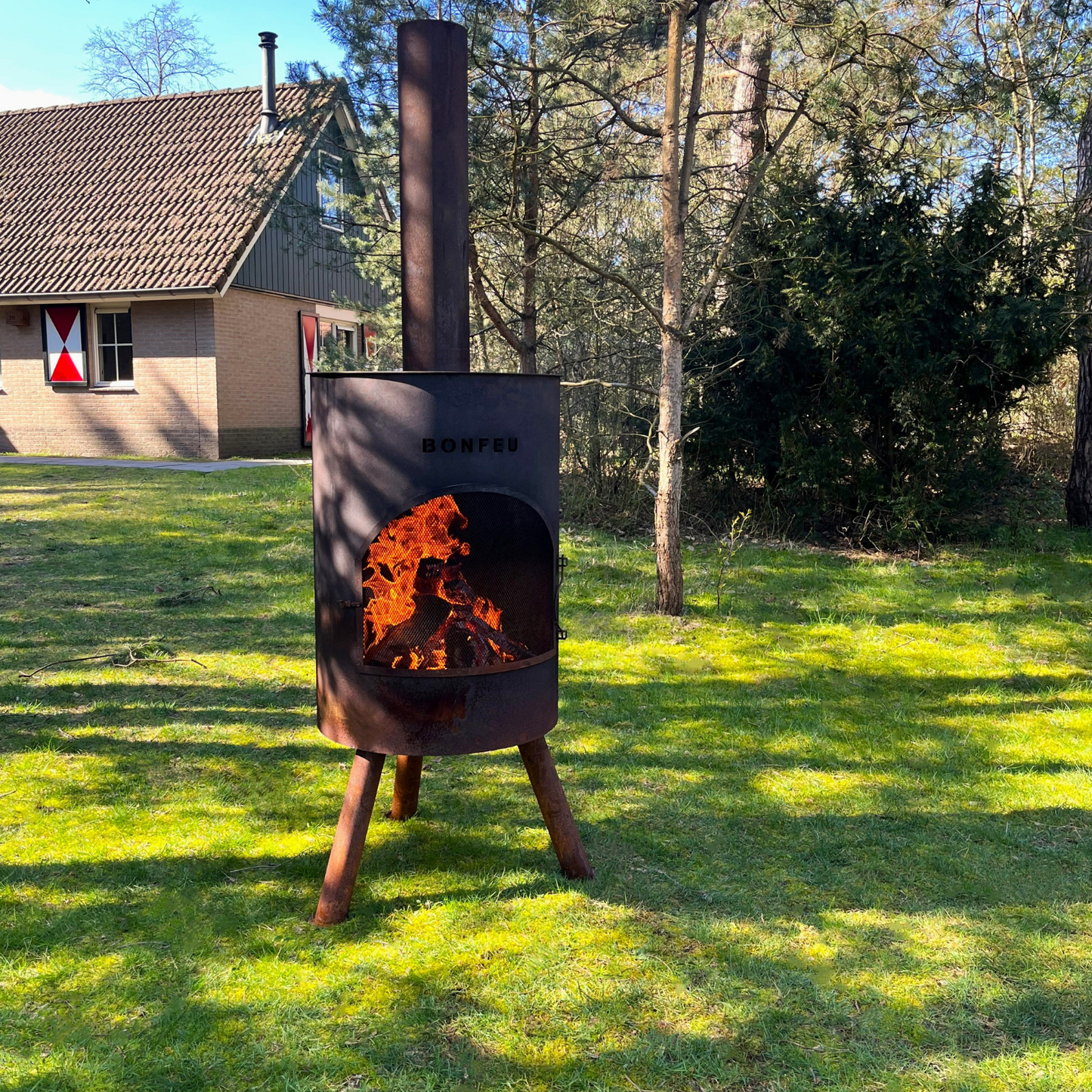 BonFeu- BonTon 60cm Outdoor Fire Place & Grill